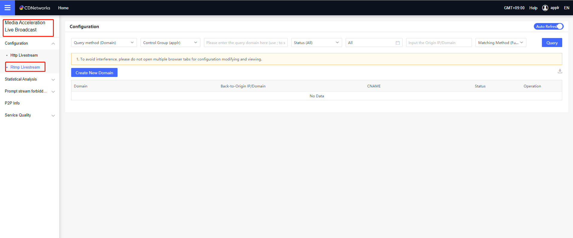 Self-Service Configuration for China Premium Service Onboarding